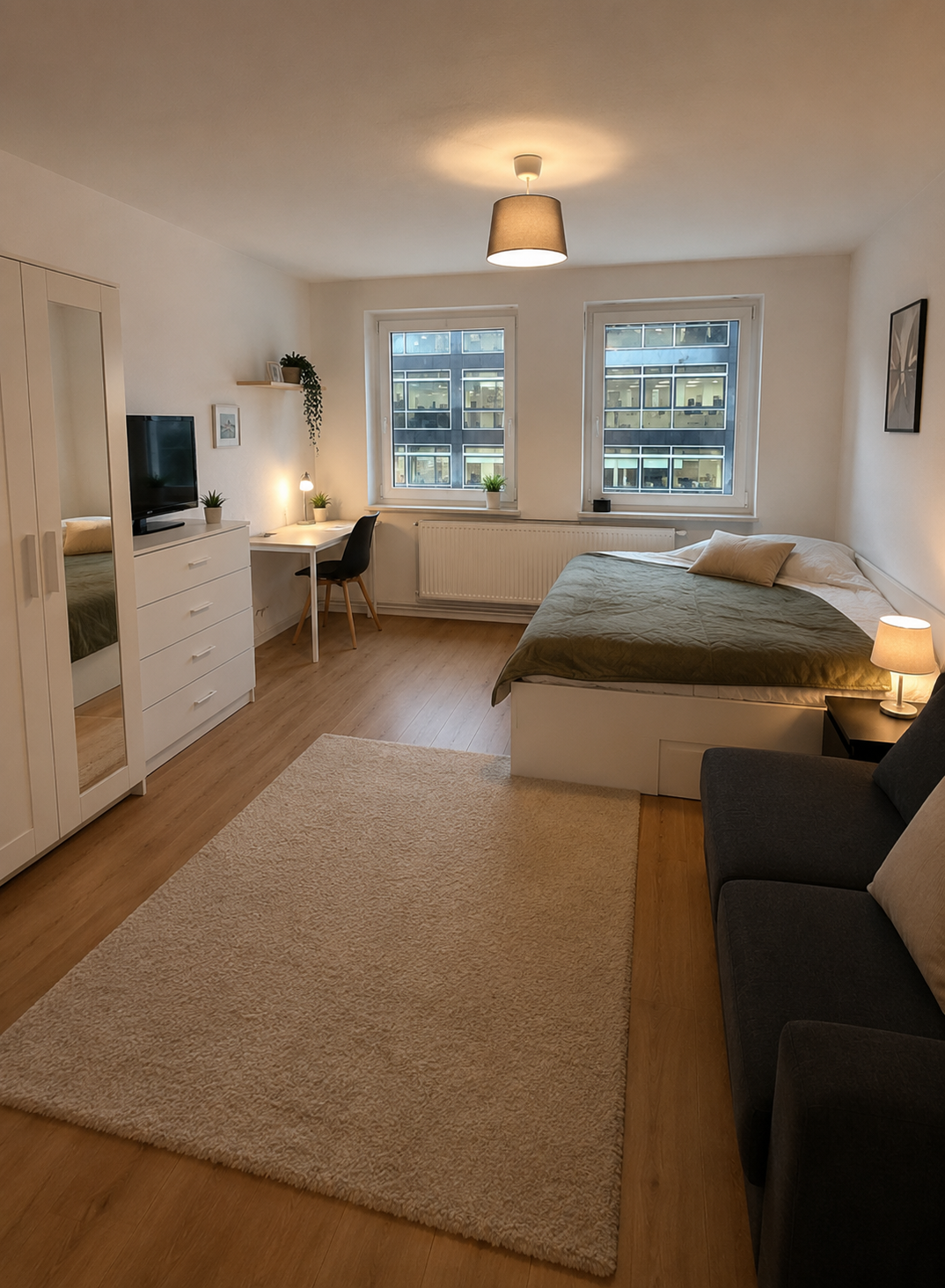 Ruhiges Zimmer in 3er-WG